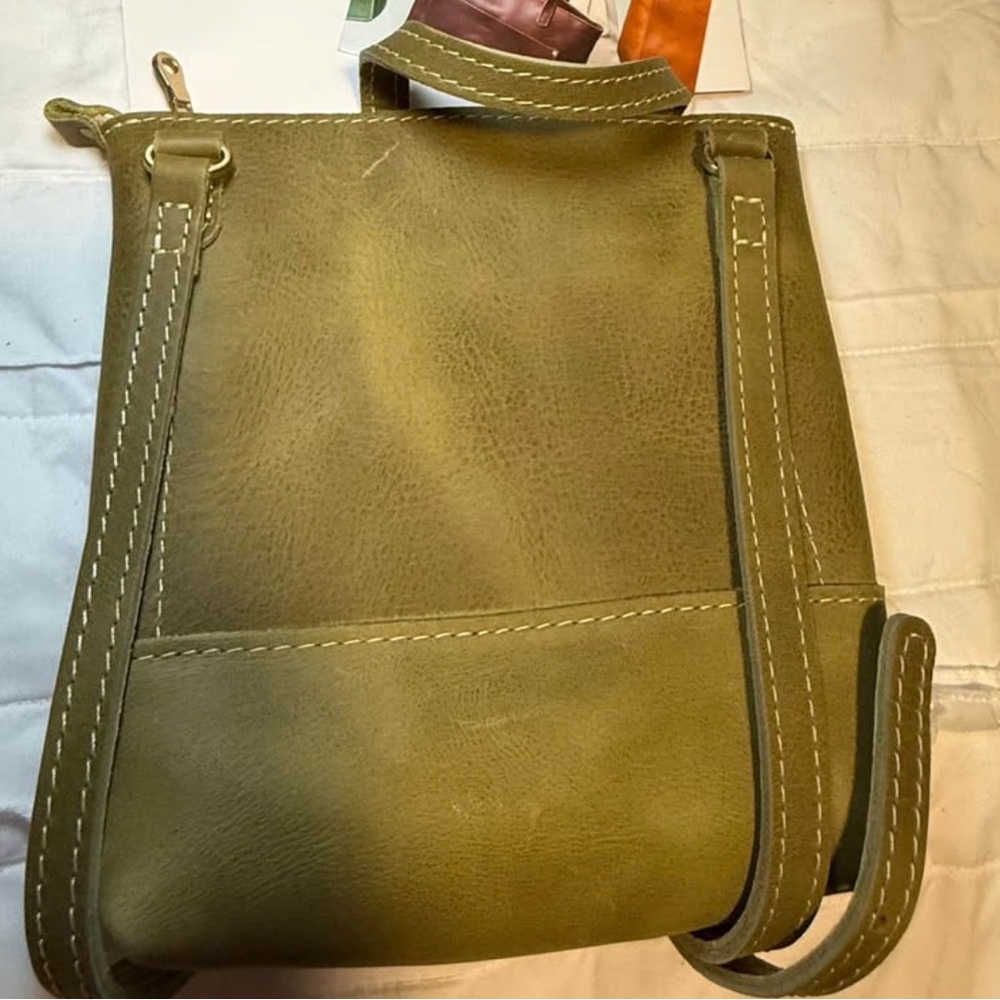 NEW Portland Leather Anjou Festival Bag 🦄 Retired Hard to Find - Picture 3 of 5